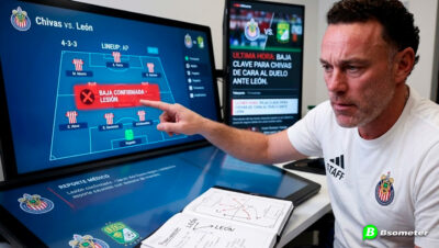 Chivas posible alineación vs Club León Clausura 2026 Estadio Akron