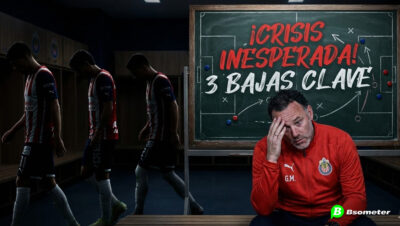 3 Bajas claves en el Chivas