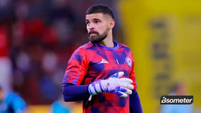 Andrés Gudiño con Cruz Azul durante el Clausura 2026