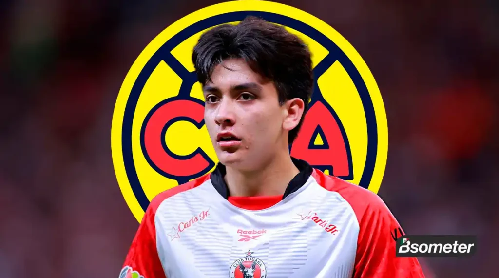 Gilberto Mora con el uniforme de Xolos de Tijuana en partido de la Liga MX Clausura 2026