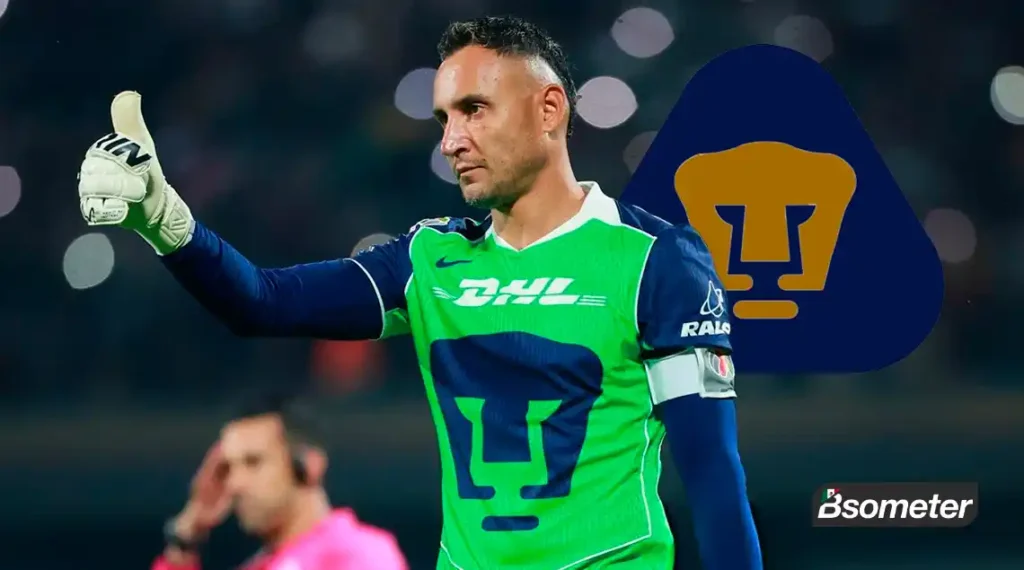 Keylor Navas con Pumas tras la final del Clausura 2026 ante Cruz Azul en el Estadio Olímpico Universitario