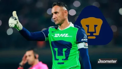 Keylor Navas con Pumas tras la final del Clausura 2026 ante Cruz Azul en el Estadio Olímpico Universitario