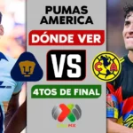 Pumas vs América EN VIVO: horario, dónde ver y qué necesita cada equipo para avanzar