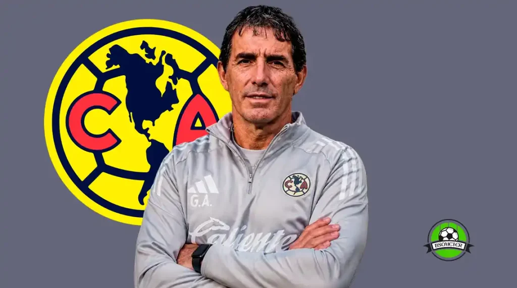 Guillermo Almada con el uniforme del Club América 2026