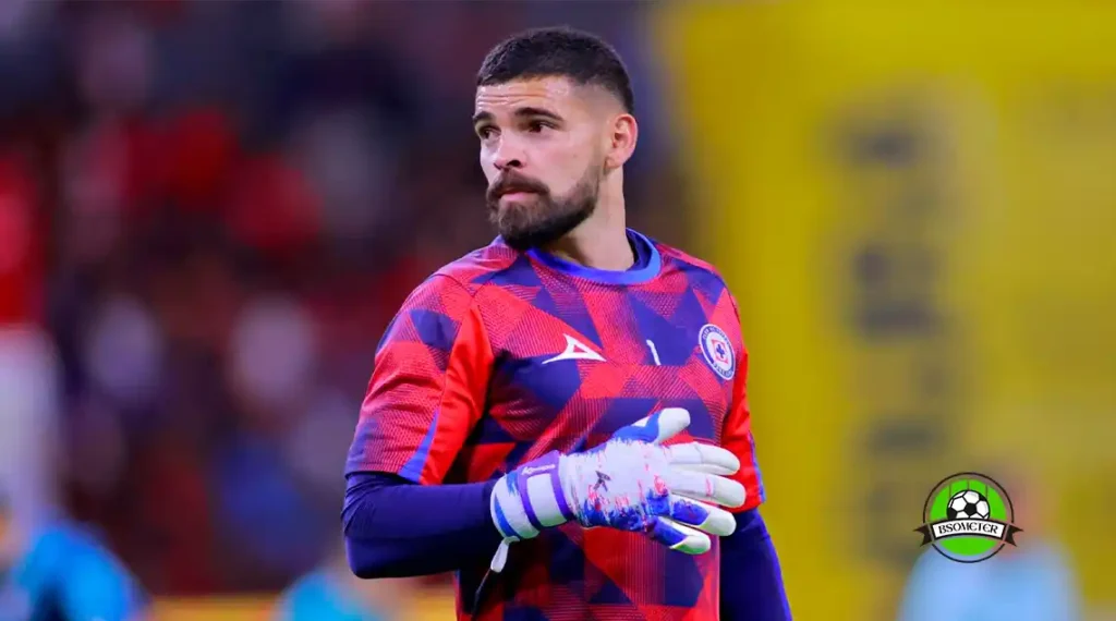 Andrés Gudiño con Cruz Azul antes de una posible salida rumbo a otro equipo de Liga MX