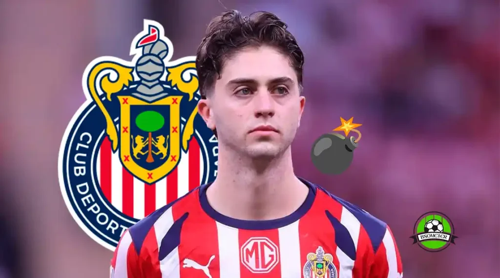 Brian Gutiérrez con Chivas antes de una posible oferta millonaria de Rayados de Monterrey