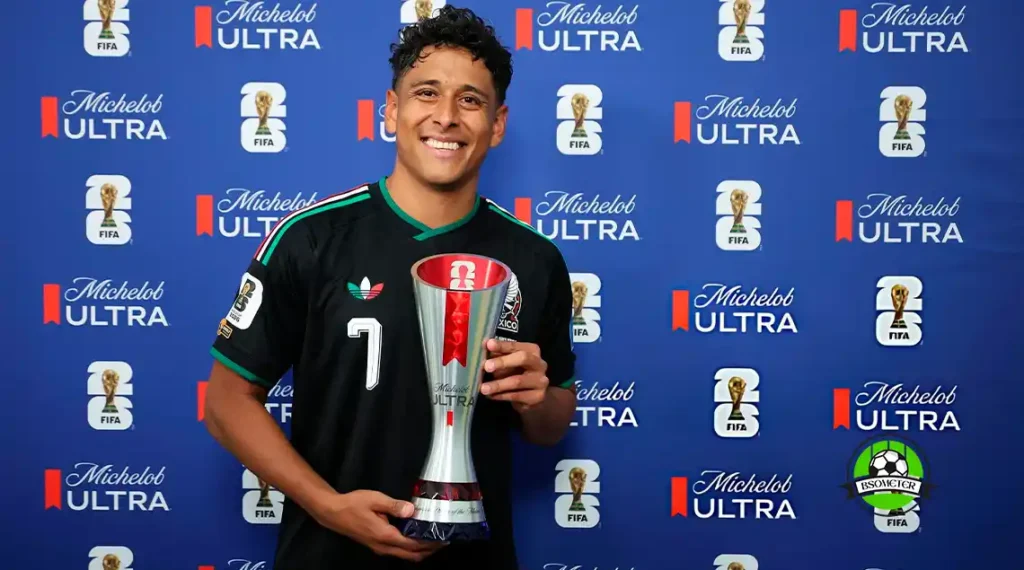 Luis Romo en el Mundial 2026 con el premio al mejor jugador del partido