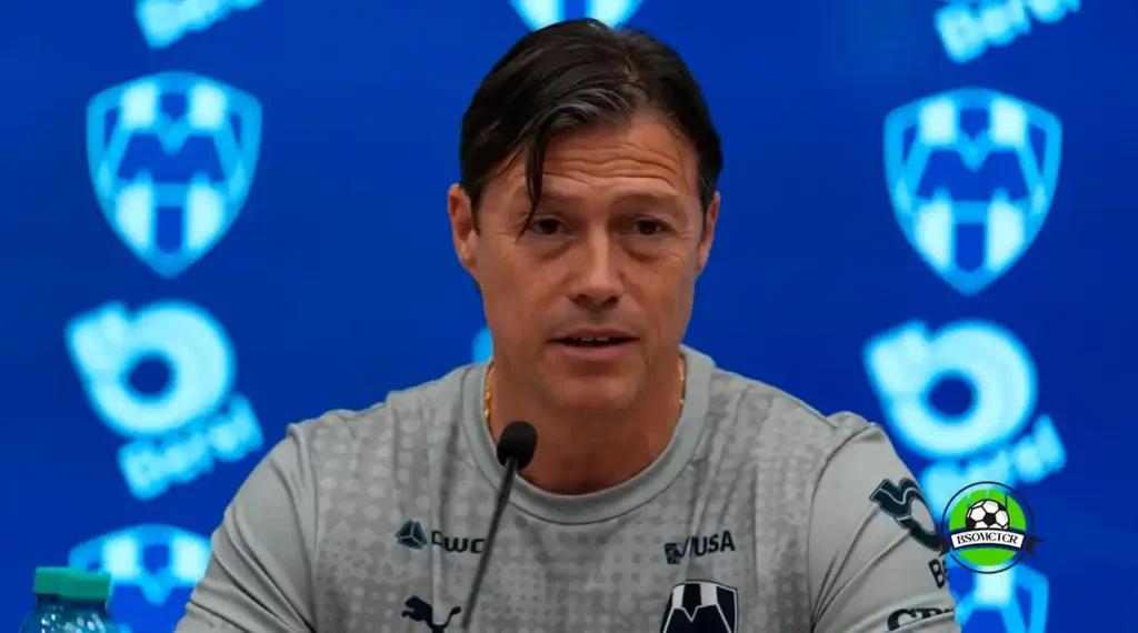 Matías Almeyda dt de Rayados en conferencia de prensa