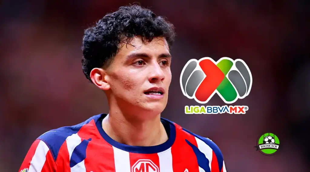 Richard Ledezma jugando con Chivas